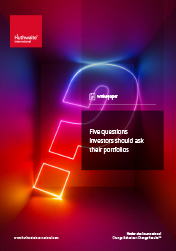 Five questions investors should ask their portfolios