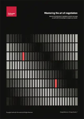 Mastering the art of negotiation