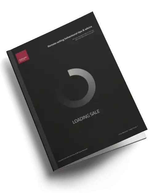 Remote selling behavioural tips and advice whitepaper