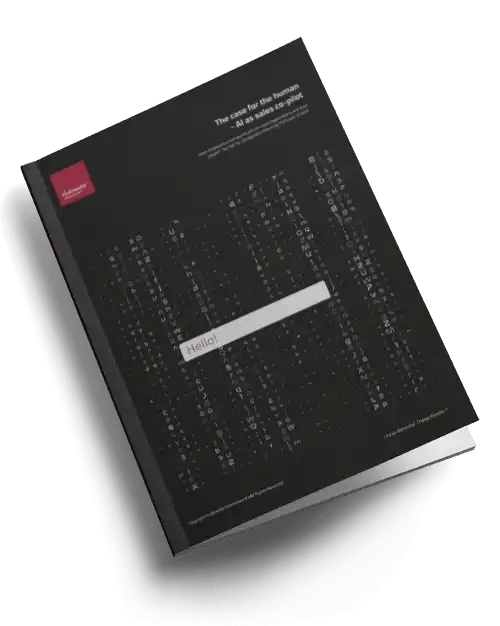 The case for the human - AI as sales co-pilot whitepaper