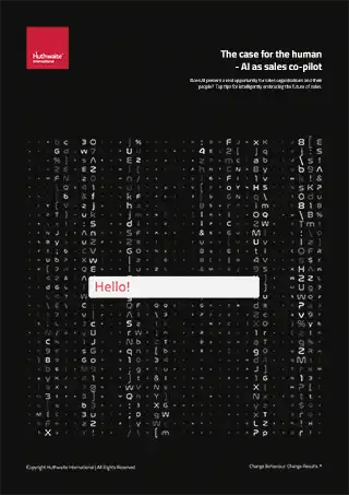 The case for the human - AI as sales co-pilot