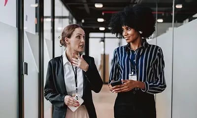 Business leader negotiating terms with their biggest supplier