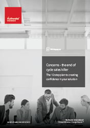 Concerns - the end of cycle sales killer