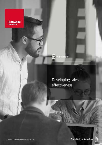 Developing sales effectiveness