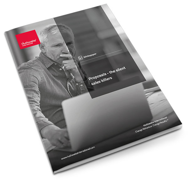 Proposals - the silent sales killer Proposals - the silent sales killer