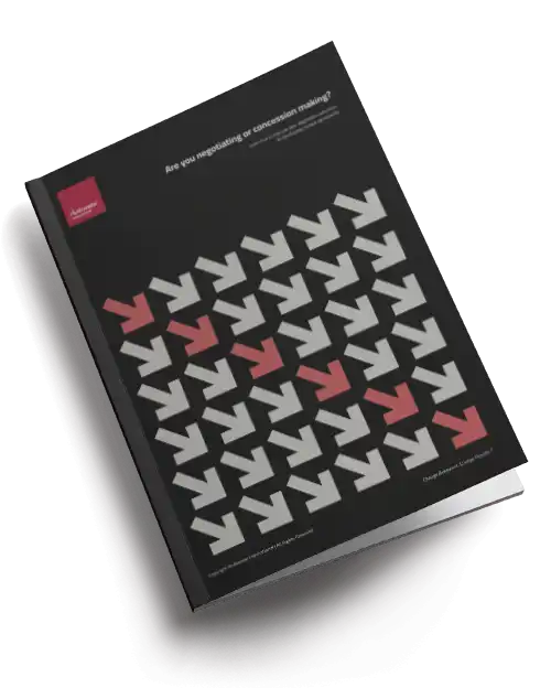 Are you negotiating or concession making whitepaper