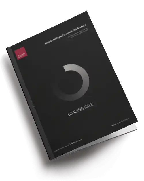 Remote selling behavioural tips and advice whitepaper